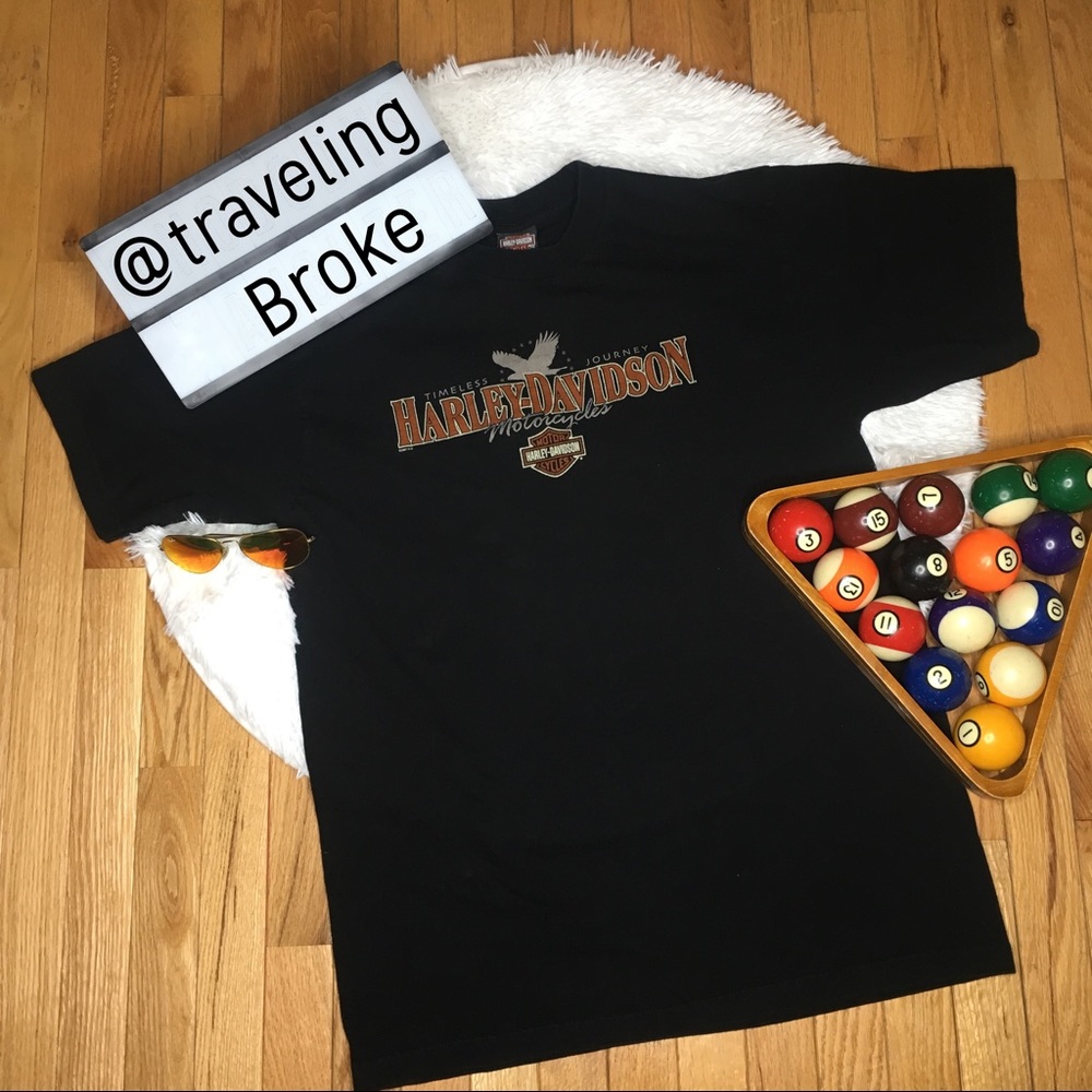 🏍🔥 VTG 2007 Harley Davidson Timeless Journey Tee